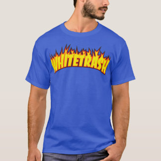 Whitetrash Skateboarding humor amp Thrasher roligt T Shirt