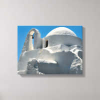 Whitewaschkyrka, Mykonos, Grekland