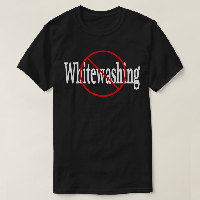 Whitewash Front T Shirt (Design framsida)