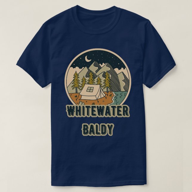 Whitewater Baldy T Shirt (Design framsida)