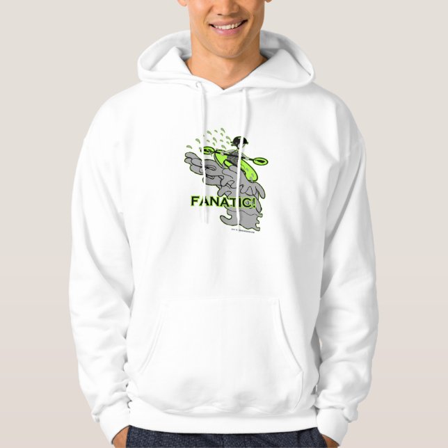 Whitewater fanatiker! hoodie (Framsida)