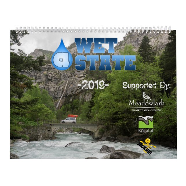 Whitewater kalender 2019 (Omslag)
