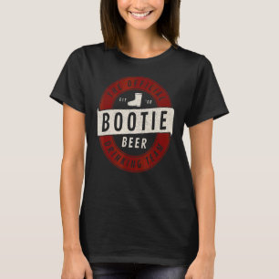 Whitewater Kayak Bootie Beer Drinking Team 2 T Shirt