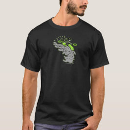 Whitewater Kayak Silhouette T Shirt