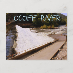 Whitewater Raiting at Ocoee River Vykort