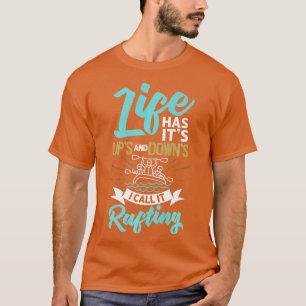 Whitewater Raiting River Boat Grand Canyon Vatten T Shirt