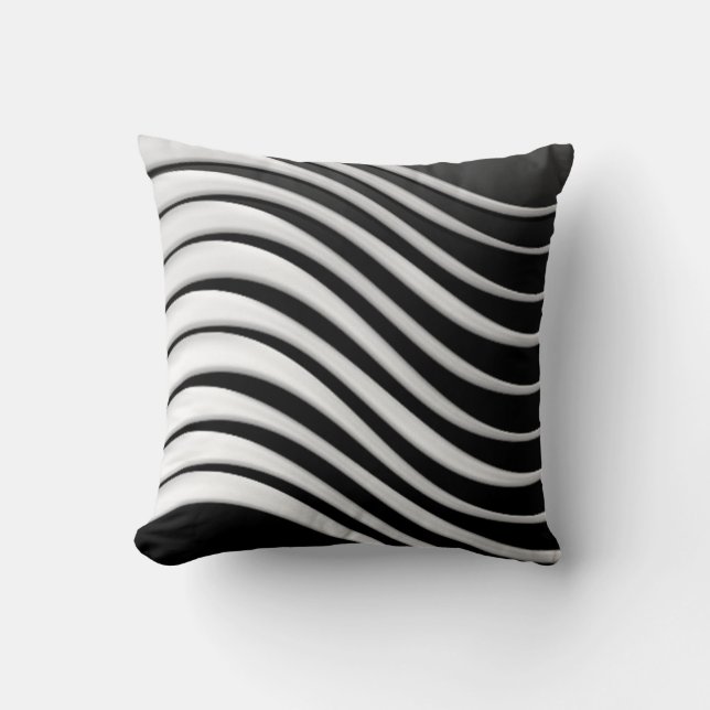 Whitewaves Pillow Kudde (Framsida)