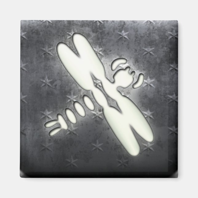 Whitewzed Dragonfly Magnet (Framsidan)