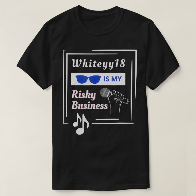 WHITEY18 RISKY AFFESS, TEAM WHITEY, COUGAR CRUSH T SHIRT (Design framsida)