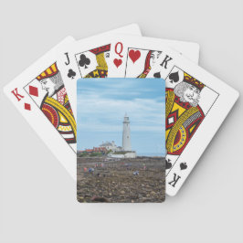 Whitley Bay lighthouse Casinokort
