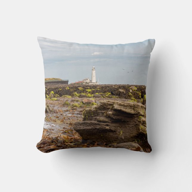 Whitley Bay lighthouse  Kudde (Framsida)