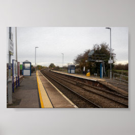 Whitley Bridge järnvägsstation Poster