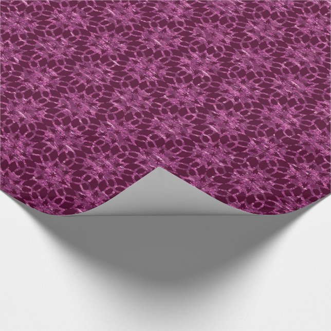 Whitley Star Snöre Mönster Victorian Presentpapper (Hörn)