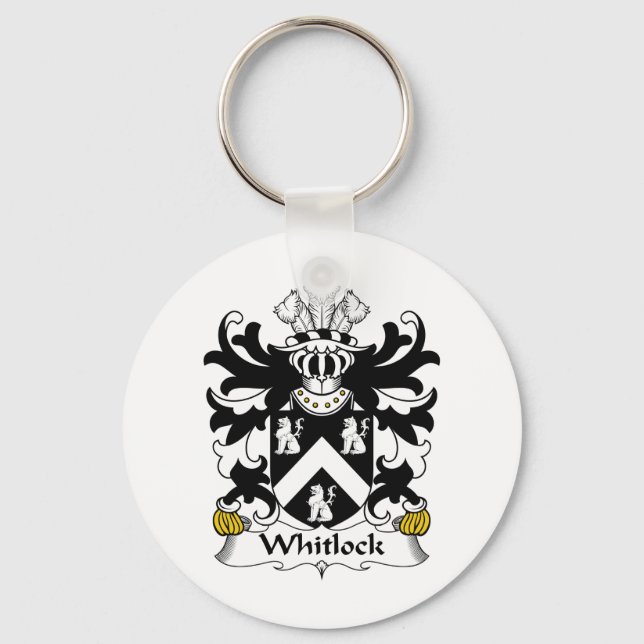 Whitlock Family Crest Nyckelring (Framsida)