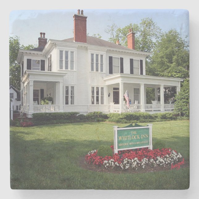 Whitlock gästgivargård, Marietta, Ga. Underlägg Sten (Framsidan)