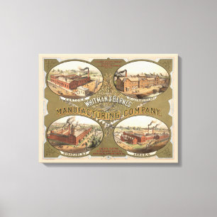 Whitman & Barnes Manufacturing Company. Canvastryck