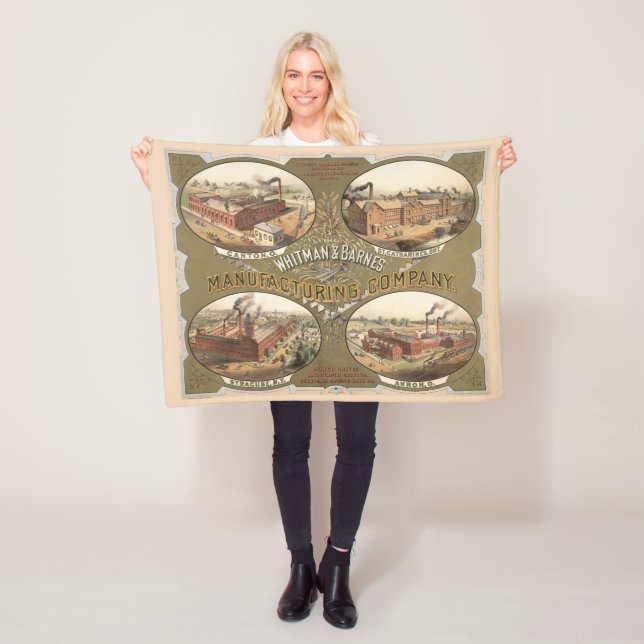 Whitman & Barnes Manufacturing Company. Fleecefilt (På plats)