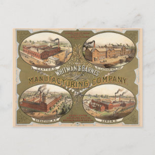 Whitman & Barnes Manufacturing Company. Vykort