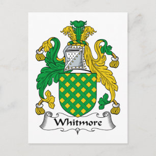 Whitmore Family Crest Vykort