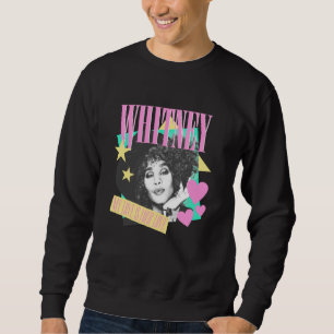 Whitney Houston My Kärlek är din Kärlek pop Art Lång Ärmad Tröja