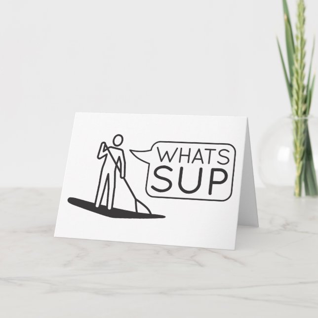 Whits SUP-kort Kort (Framsida)