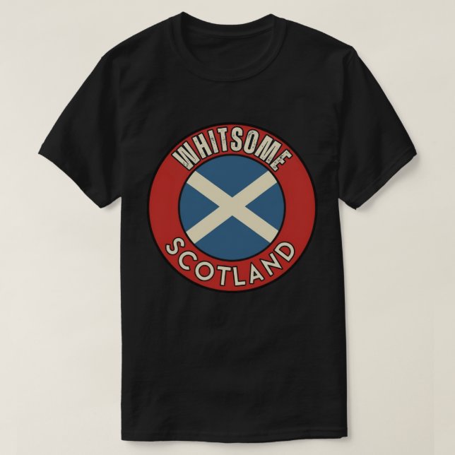 Whitsome, Skottland T Shirt (Design framsida)
