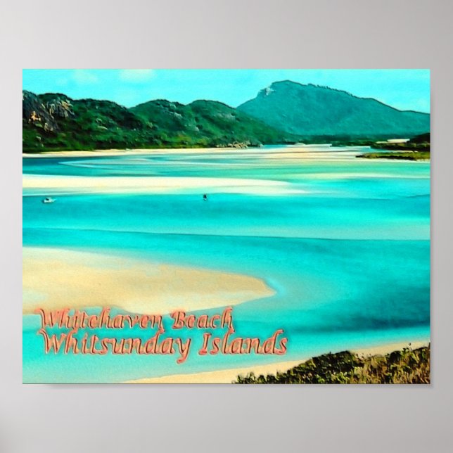 Whitsunday Islands - Australien - Poster (Framsidan)