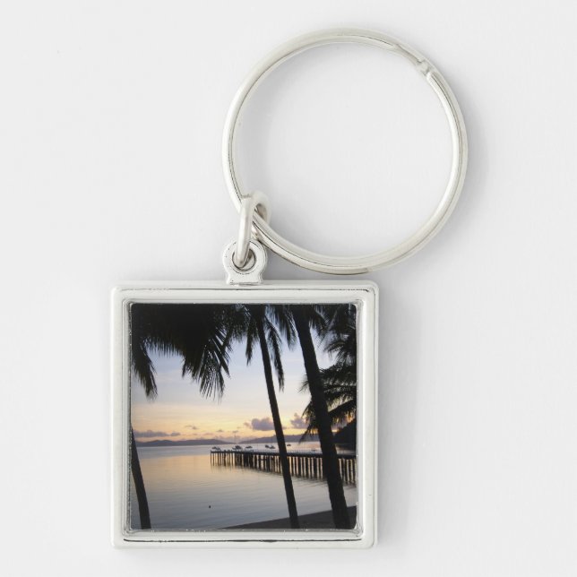 Whitsunday Islands Sunset Nyckelring (Framsidan)