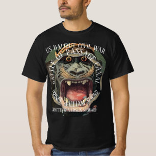 WHITTIER ALASKA HALIBUTKRIGET MOT SEWARD 1955-57 T SHIRT