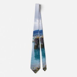 Whittier Alaska Harbor Neck Tie Slips