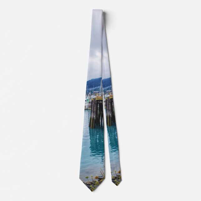 Whittier Alaska Harbor Neck Tie Slips (Framsida)