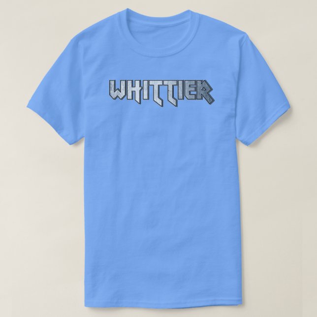 Whittier CA T Shirt (Design framsida)