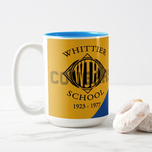 Whittier Jr High School Mugg (Med munk)
