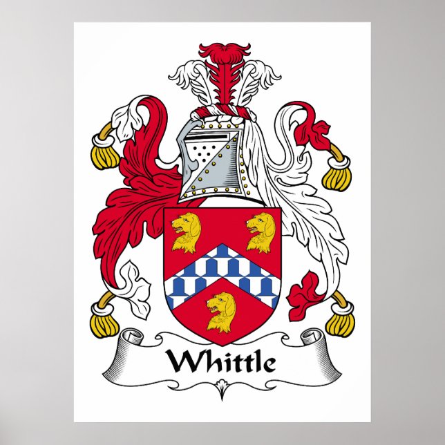 Whittle Family Crest Poster (Framsidan)