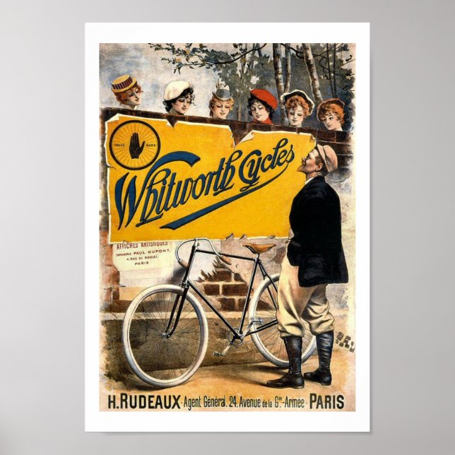 Whitworth Cycles Poster (Framsidan)