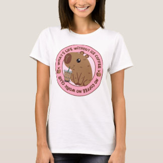 Whlife without Ice Coffee Älskare T-Shirt