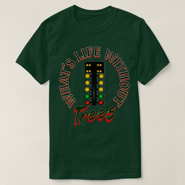 Whlife without Träd Finny Drag Tävla T Shirt (Design framsida)