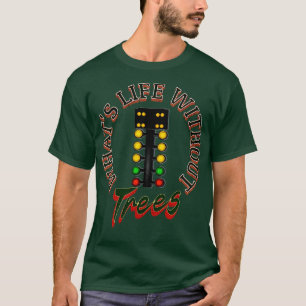 Whlife without Träd Finny Drag Tävla T Shirt