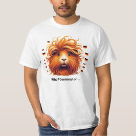 "Who?Germany! Oh..." Lustiges Meme-Meerschweinchen T Shirt
