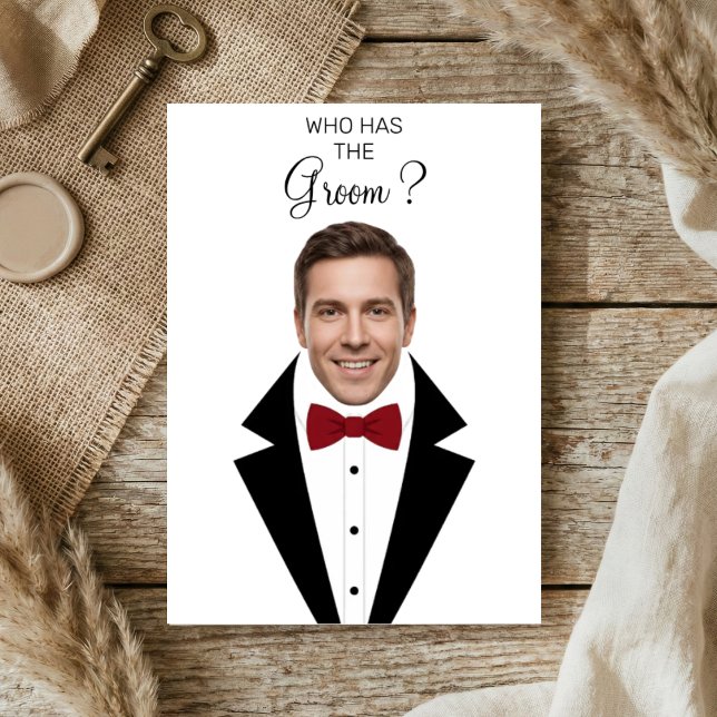 Who Has The Groom Scratch Off Game Bridal Shower T Tack Kort (Skapare uppladdad)