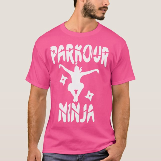 Who Love Parkour T Shirt (Framsida)