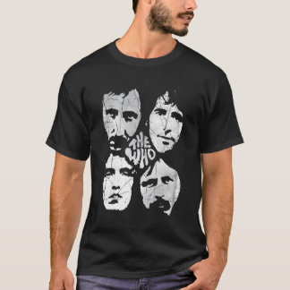 WHO-Officiellen betonade fyra huvudband T Shirt