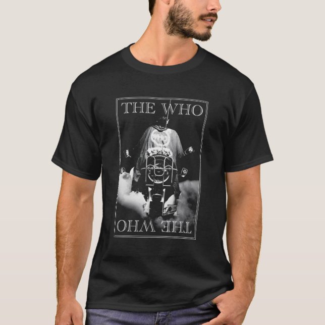 WHO-Officiellen Quadrophenia Bike T Shirt (Framsida)