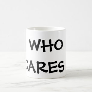 WHO-OMSORGAR! KAFFEMUGG