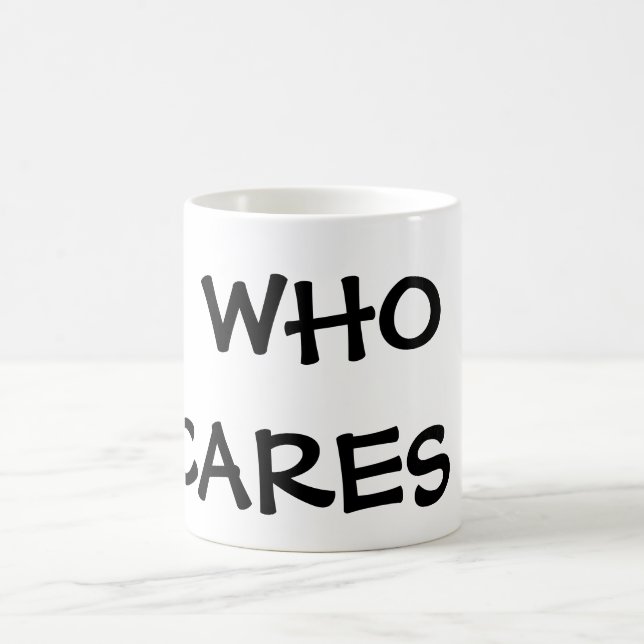 WHO-OMSORGAR! KAFFEMUGG (Center)
