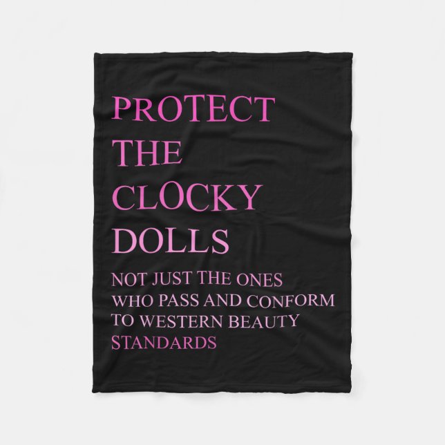 Who P And Conform To Western Beauty Standards  Fleecefilt (Framsidan)