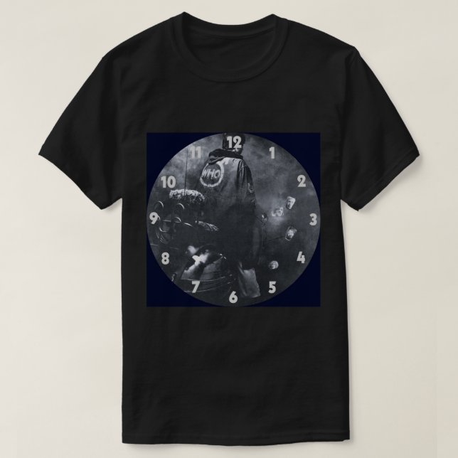 WHO Quadrophenia Clock T Shirt (Design framsida)
