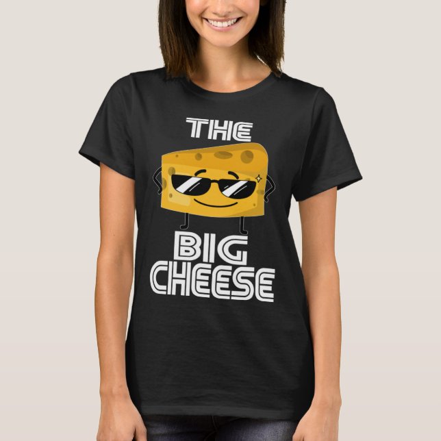 Who s Boss Here The CEO  Sunglasses The Big Cheese T Shirt (Framsida)