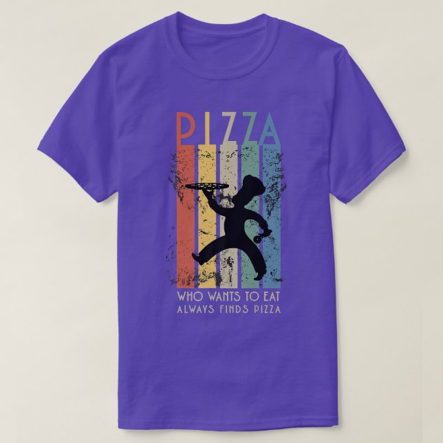 Who wants eat pizza  t shirt (Design framsida)
