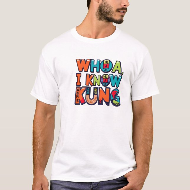WhoA, jag vet Kung T Shirt (Framsida)